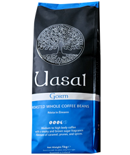 UASAL Gorm Roasted Whole 1Kg  Coffee Beans